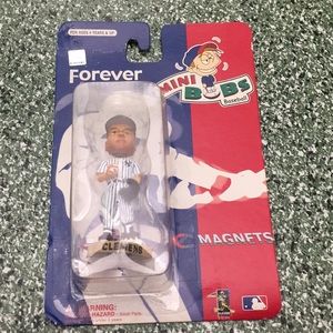 Roger Clemens NY Yankees Mini Bobblehead Magnet